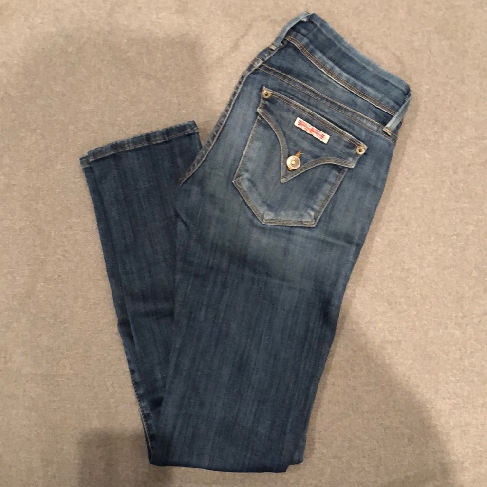 Hudson cropped Jeans size 24